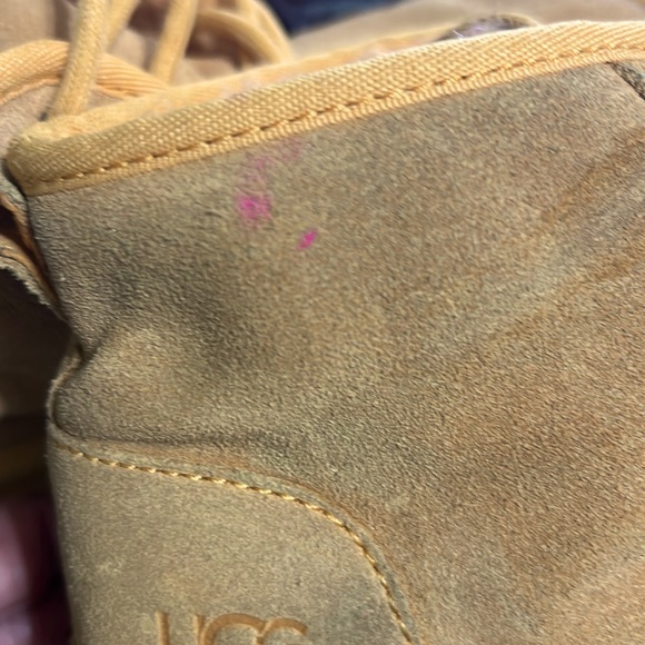 UGG Yellow Suede Neumel Boots | Ladies Size EU 37 - Picture 14 of 14